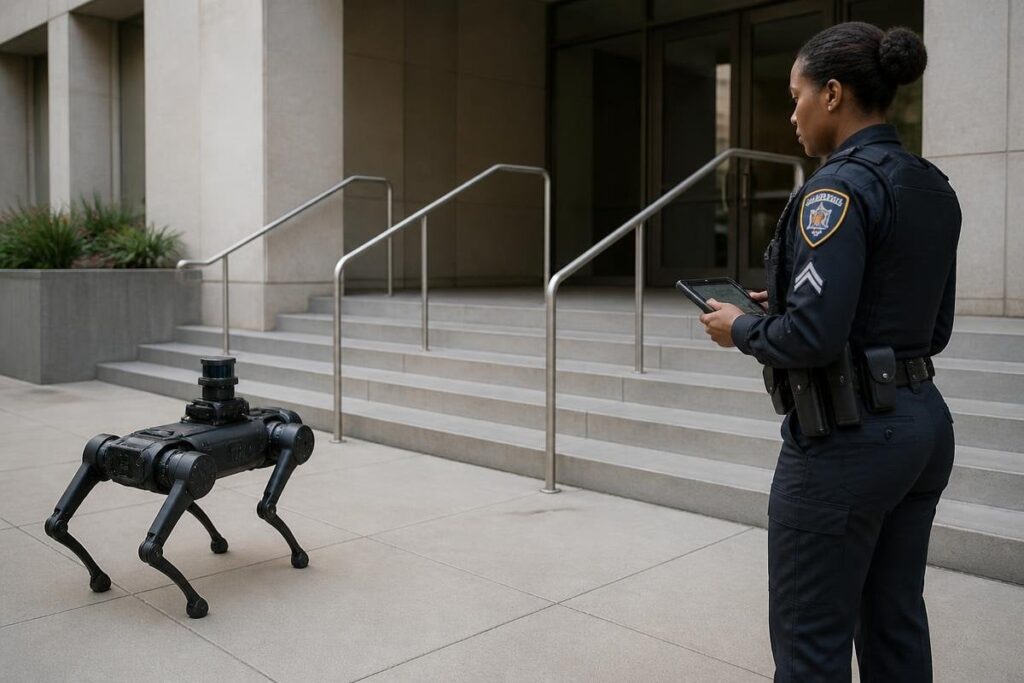 Police robots should face clear rules before they enter public life